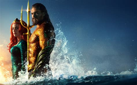 Download Wallpaper Aquaman New Poster 3840x2400