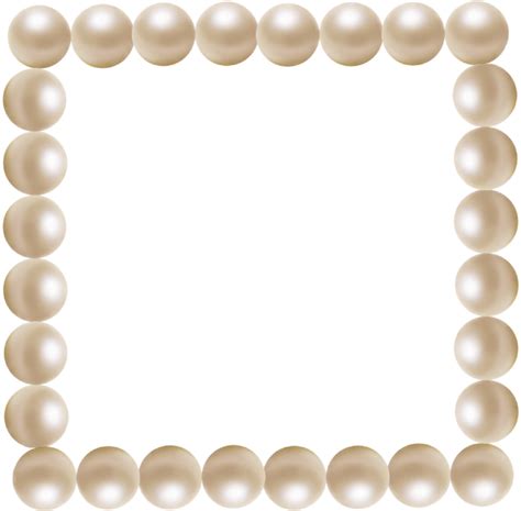 Pearls Frame Pearl Framepearls Sticker By Mariastrm1