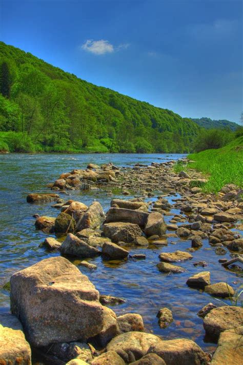 The River Wye Wye Valley Englandwales Stock Photo Image Of