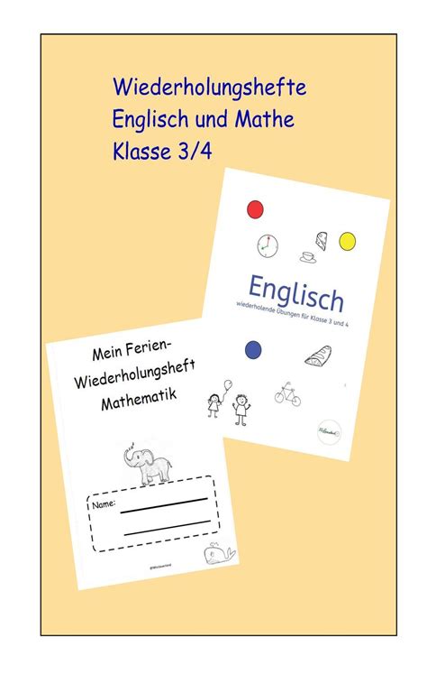 Klett mein großes trainingsbuch deutsch 4. Englisch Fächer Übung - Englisch Schulenglisch Verbessern A2 B1 Read On / Am anfang müssen die ...