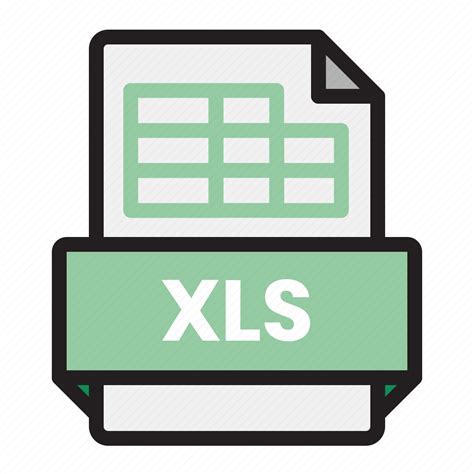 Doc Document Excel File Folder Xls Icon Download On Iconfinder