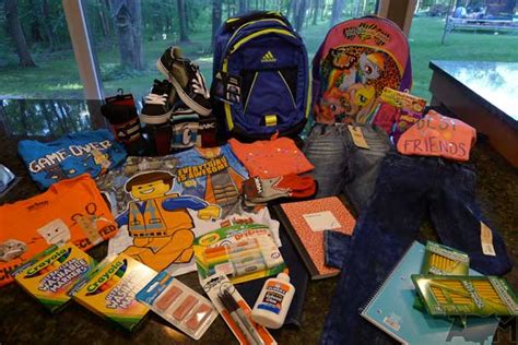 Our Back To School Shopping Haul From Kohls Kohls101 Akron Ohio Moms