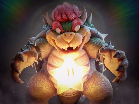 Artstation Bowser Super Mario Bros