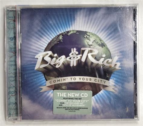 Big And Rich Comin To Your City Cd 2005 New Factory Sealed