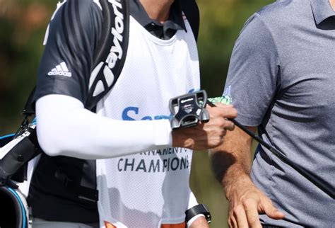 Dustin johnson, right, greets his fiancé' paulina gretzky as he holds their son tatum gretzky on (johnson's putter was not on the ground and had not moved forward.) he and the official came to an. What putter does Dustin Johnson use? - GolfGETUP