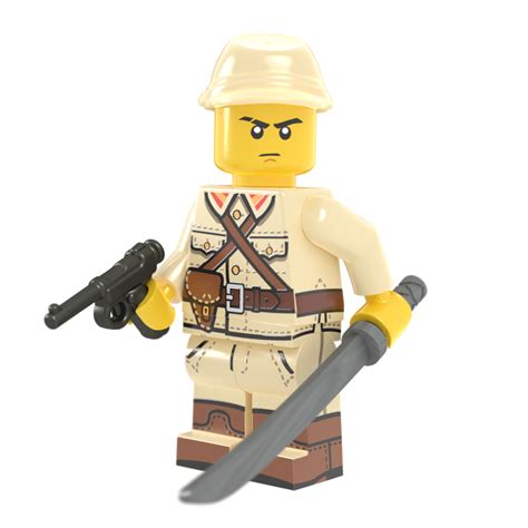 Wwii Japanese Officer V2 Brickmania Toys