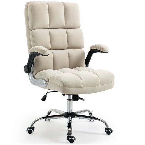 Buy Avawing Velvet Office Chair Wwheels Executive Computer Desk Chair