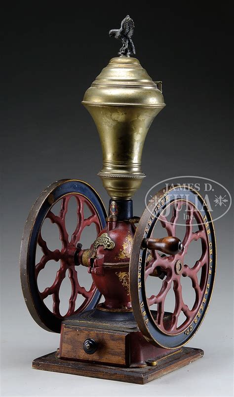 Fine Painted Table Top Coffee Grinder No 600 By The Charles Parker