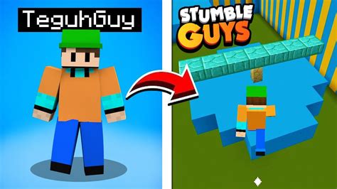 Amazing Stumble Guys Tapi Versi Minecraft Youtube