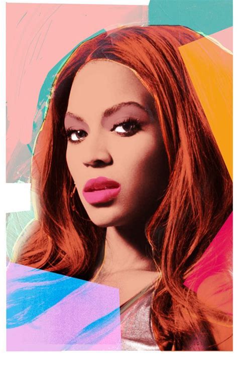 Beyonce Warhol Style Pop Art Poster Pop Art Posters Pop Art Poster Art