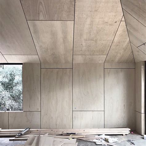 Adam Kane Architects On Instagram Plywood Walls And Angled Ceilings