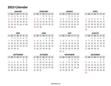 Printable 2023 Canadian Calendar Templates With Statutory Holidays Riset