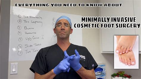Everything You Need To Know About Minimally Invasive Cosmetic Foot