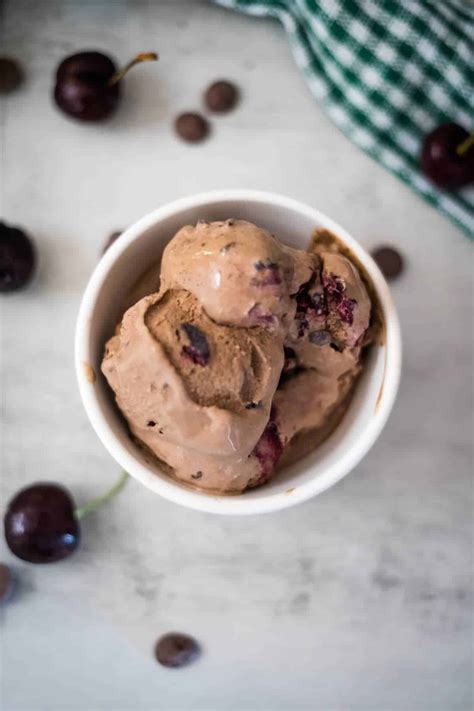 Chocolate Cherry Ice Cream Divalicious Recipes
