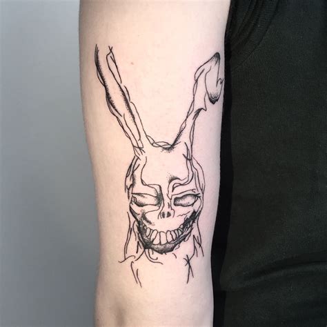 Donnie Darko Rabbit Tattoo