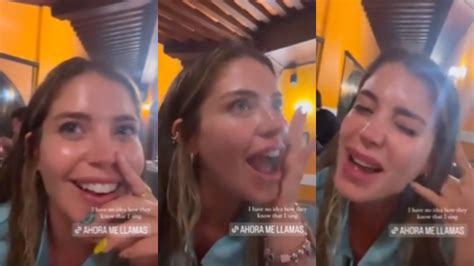 Flavia Laos Y Su Reacción Al Escuchar Su Canción En El Restaurante De Un Hotel En Brasil Infobae