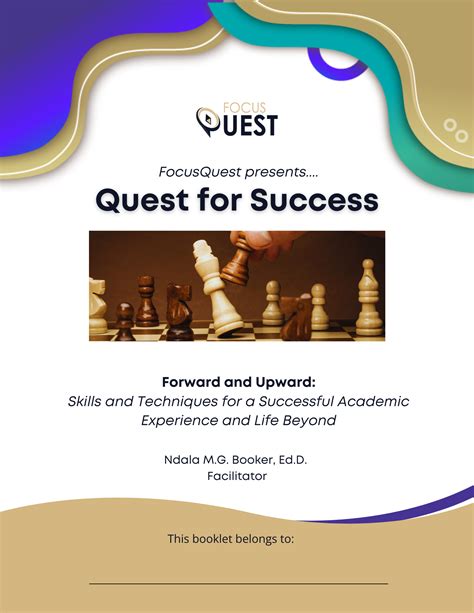 Courses Material And Booklets Focusquest