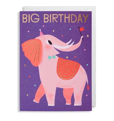 Big Birthday Greeting Card Imma Shop