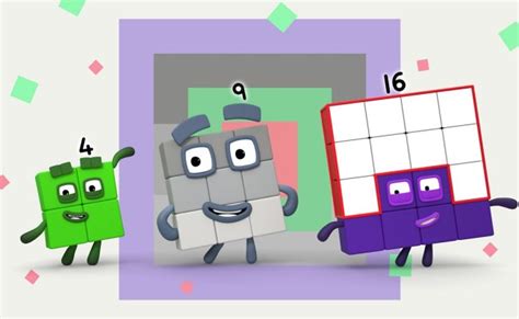 Numberblocks Step Squads Squares And Squares With Holes Clubs Otosection