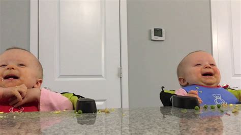 Twin Babies Laughing Youtube