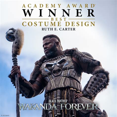 Marvel Studios Black Panther Wakanda Forever Wins Oscar For Best