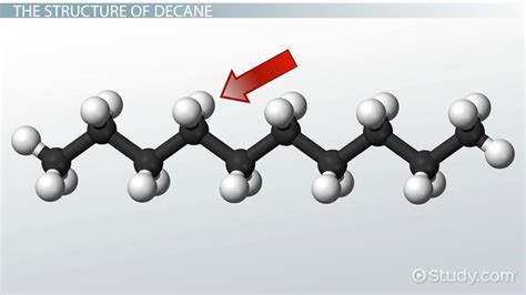 Decane Structure Uses And Formula Video And Lesson Transcript