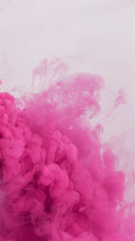 Pink Smoke Effect White Mobile Premium Photo Rawpixel