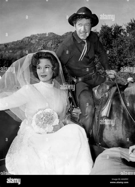 Richard Boone Patricia Medina Have Gun Will Travel 1959 Stock Photo Alamy