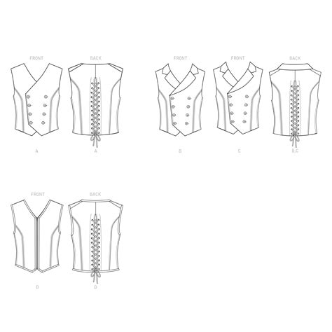 simplicity sewing pattern s9087 men s steampunk corset vests my sewing box
