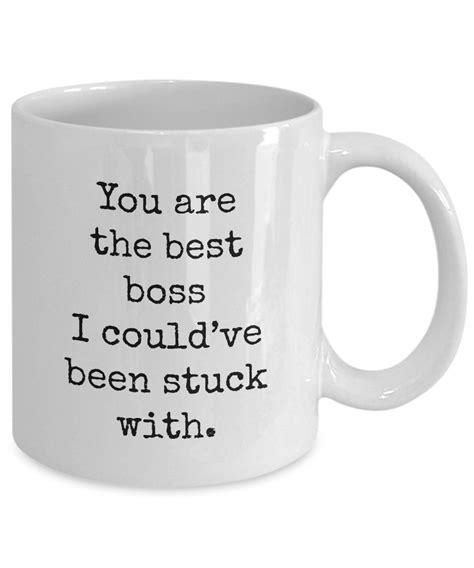 We has put together an interesting list of options you can gift your boss from practical items to personalised ones, find it all here. Funny best boss gifts you are the best boss i could've ...
