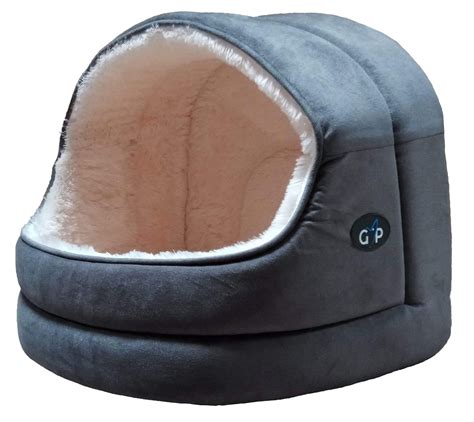 Nordic Hooded Luxury Cat Bed Cats And Small Breeds — Pet Prestige Uk