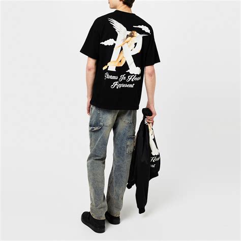 REPRESENT | Storm In Heaven T Shirt | Men | Jet Black 01 | Flannels