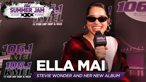 Ella Mai Talks Meeting Stevie Wonder Her New Album And Performing