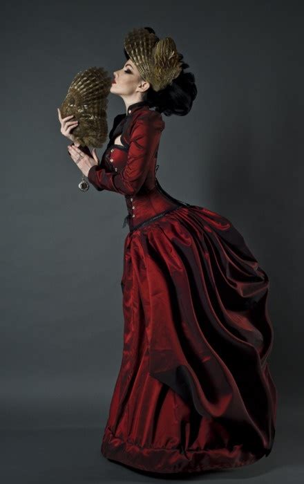 Devilinspired Gothic Victorian Dresses Victorian Corset Dress