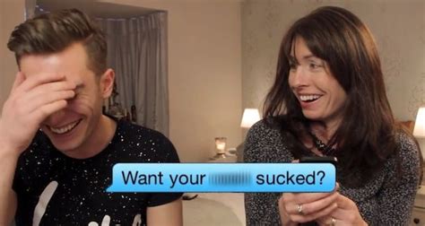 Brave Mom Reads Her Cute Sons Grindr Messages Aloud Messages Reading Guys