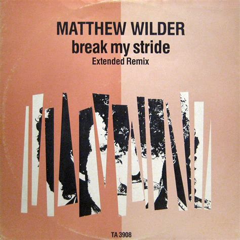 Retroactiva Music Matthew Wilder Break My Stride Remix Club Version
