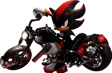 Shadow The Hedgehog — With Motorcycle Shadow The Hedgehog Gallery