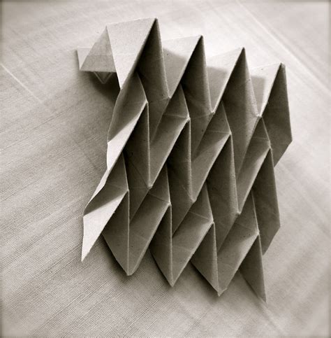 Learning With Paper Folding Miura Ori Patterns