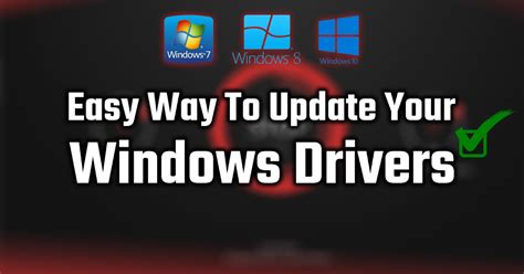 Easy Way To Update Your Windows Drivers For Free 🔰 The Solution