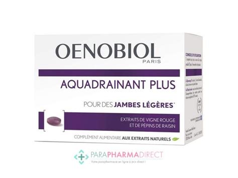 Oenobiol Aquadrainant Plus Jambes Lourdes 45 Comprimés Paraphamadirect