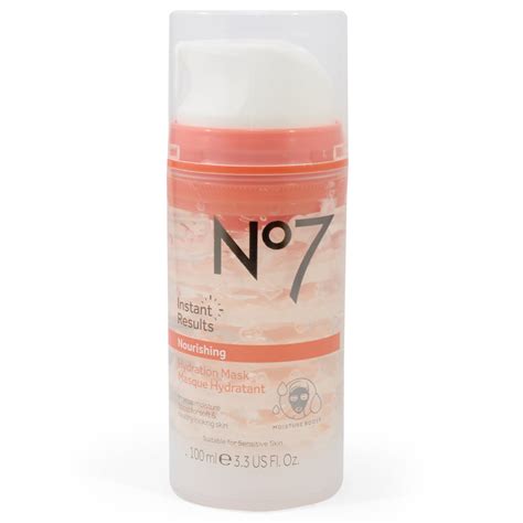 Boots No 7 100ml Instant Results Nourishing Hydration Mask Skincare