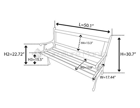 Living room, bedroom, dining room, patio PB-022 Park Bench | Home & Office Furniture Philippines