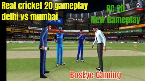 Real Cricket 20 Gameplay Delhi Vs Mumbai Rc 20 Part 1 Boseyegaming7835