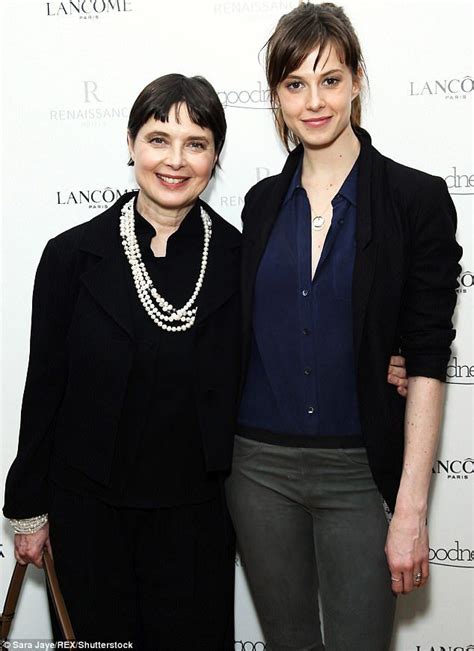 Isabella Rossellini Poses With Her Daughter Elettra In New Campaign Isabella Rossellini