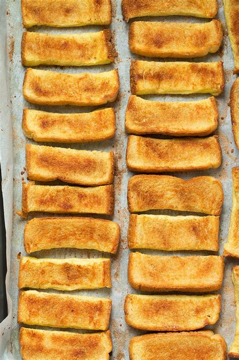 This could not be any easier. Baked French Toast Sticks - Cooking Classy
