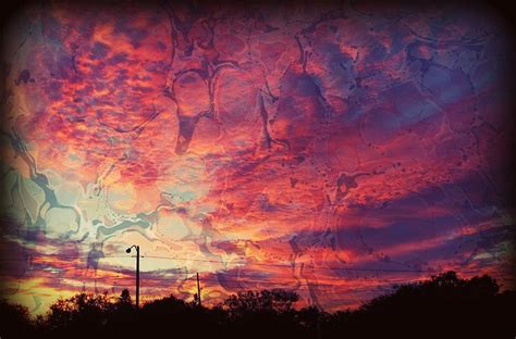 Psychedelic Sky Photograph By Lee Zumpe