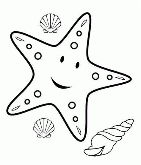 Support my coloring page making here: Starfish Coloring Pages - Kidsuki