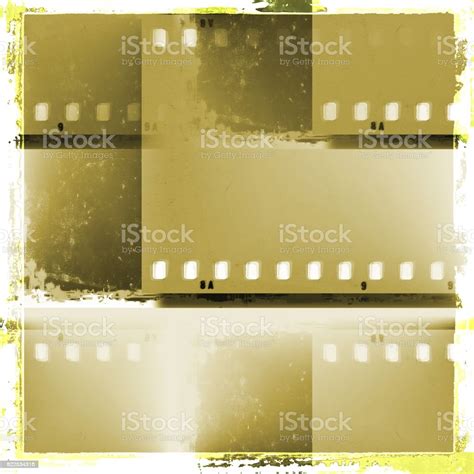 Vintage Film Strip Frame Or Background Stock Photo Download Image Now