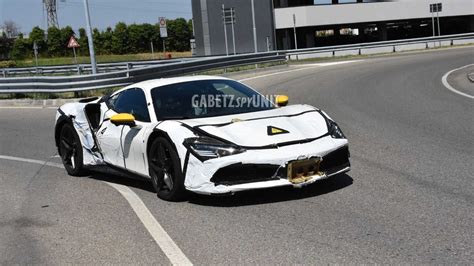 This video is part 2. Ferrari V12 And Hybrid V6 Test Mules Spied Sneaking Around ...