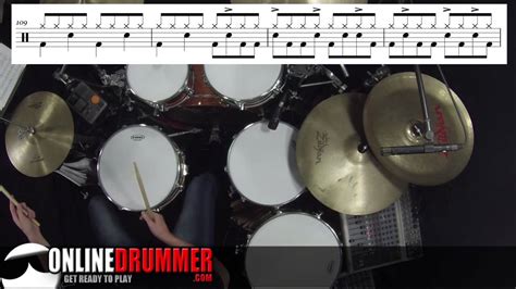 Drum Lesson Rock And Roll By Led Zeppelin Youtube